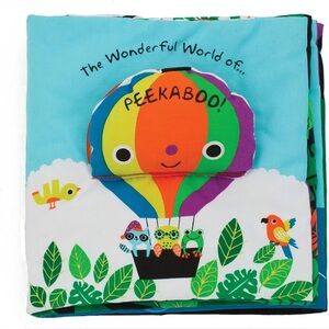 Melissa & Doug Peekaboo Soft Book - Multicolor